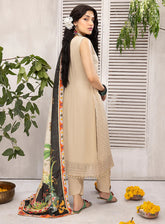 D#04 Mahnur Mehru Linen Winter Collection 923